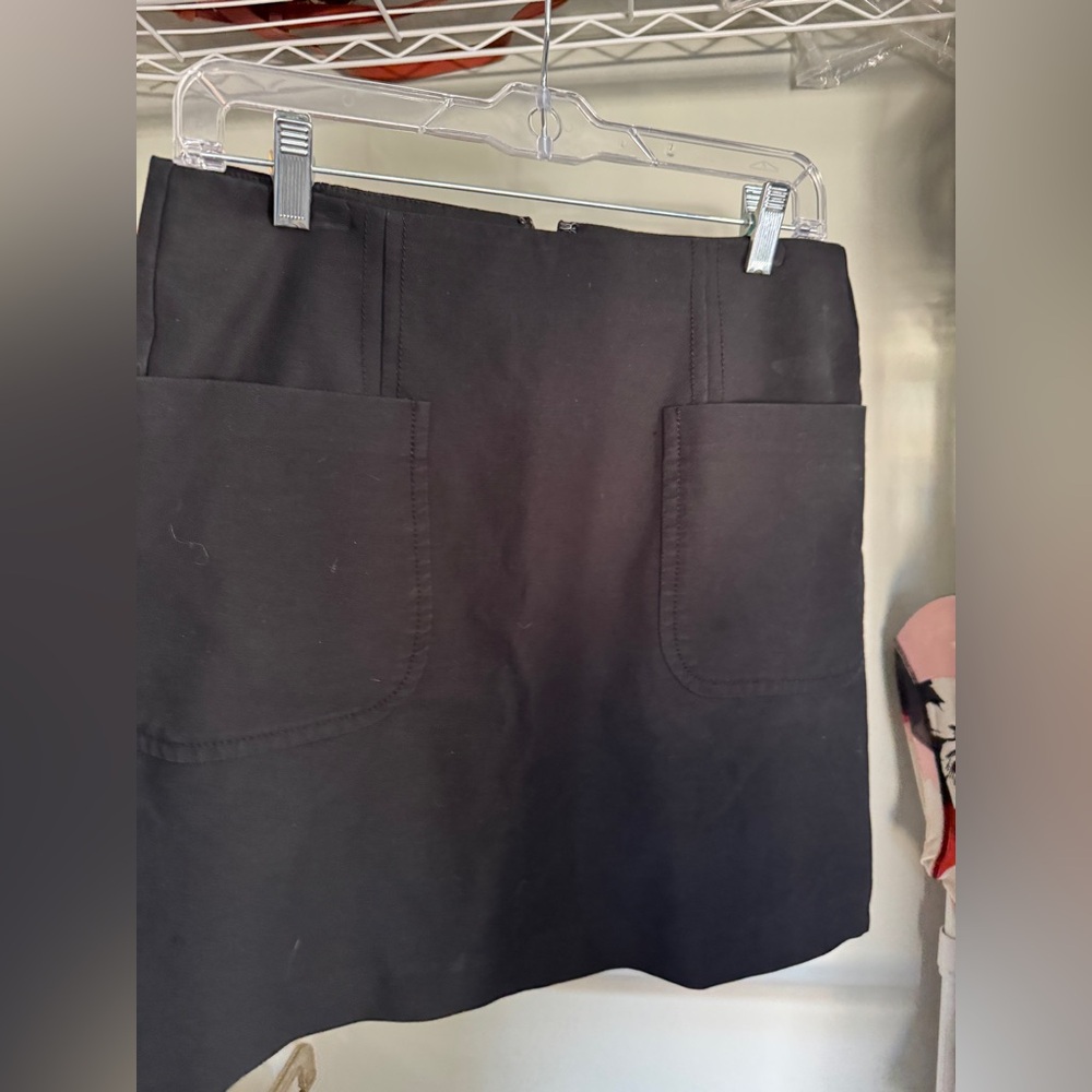 LOFT Chic Black Mini Skirt